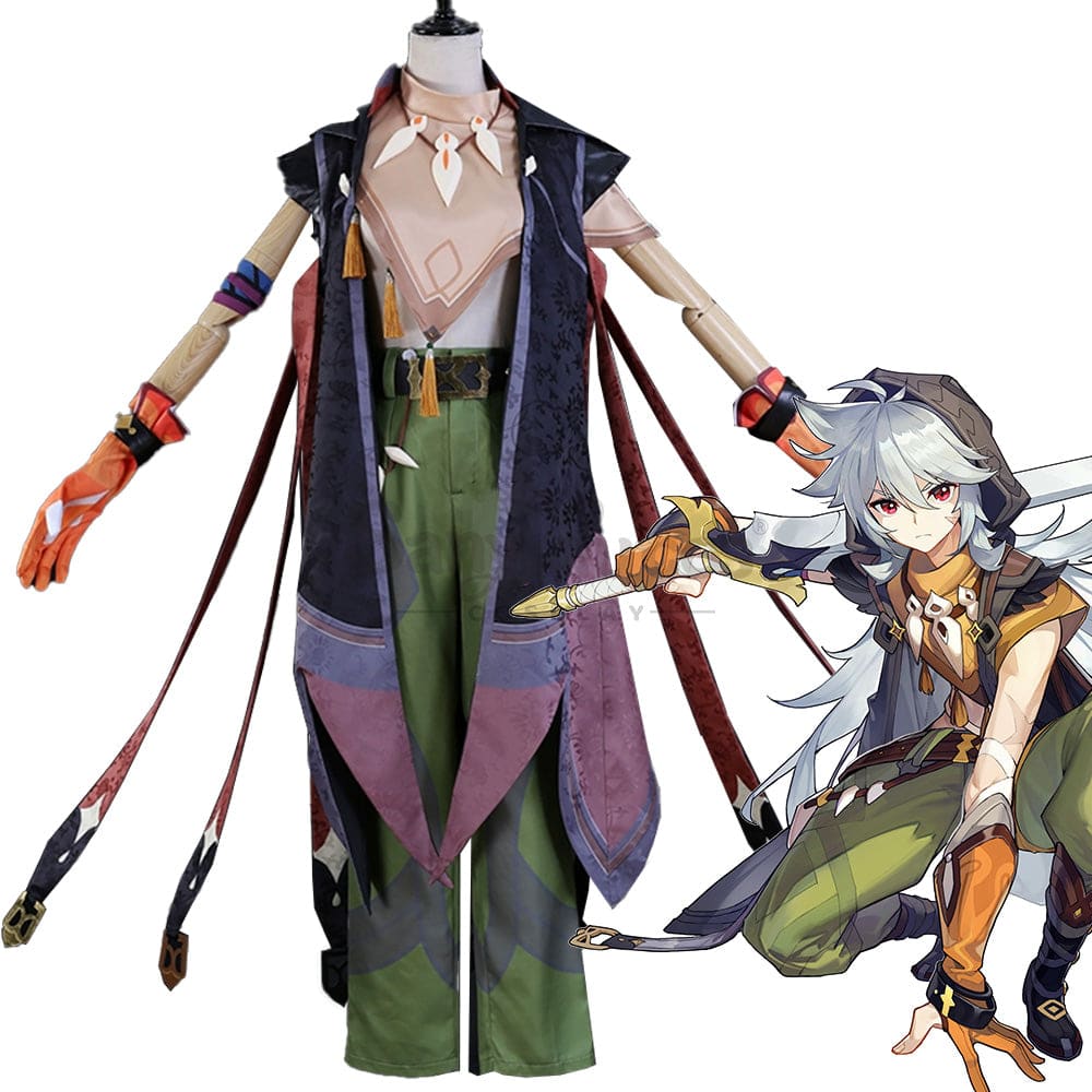 Game Genshin Impact Cosplay Razor Costume Costumes