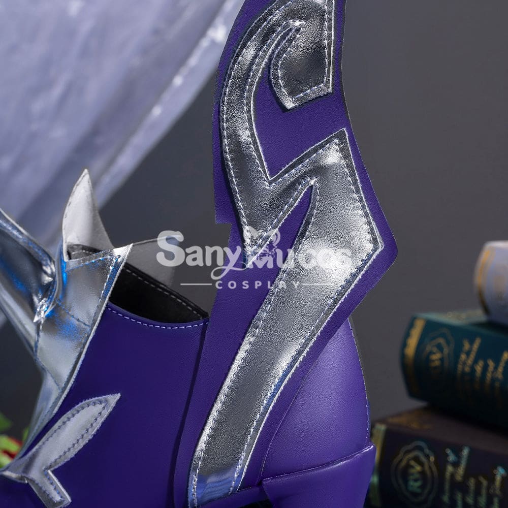 Game Genshin Impact Cosplay Skirk Shoes Boots