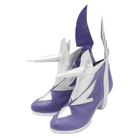 Game Genshin Impact Cosplay Skirk Shoes Boots