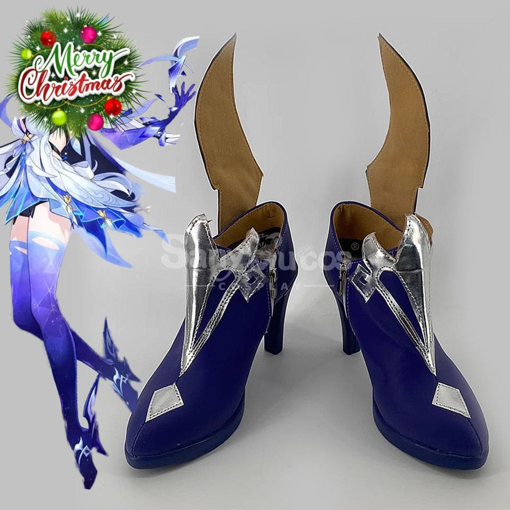Game Genshin Impact Cosplay Skirk Void Star Cosplay Shoes Cosplay Shoes Boots