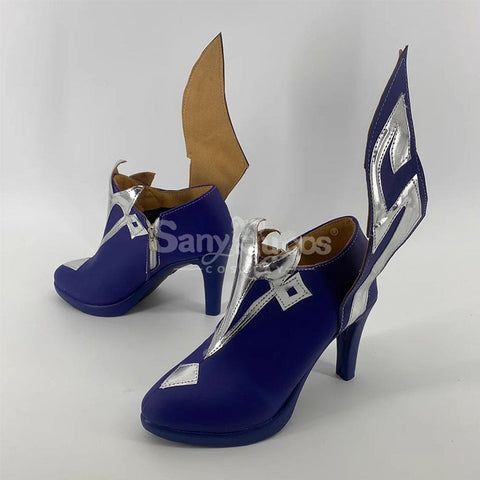 Game Genshin Impact Cosplay Skirk Void Star Cosplay Shoes Cosplay Shoes Boots