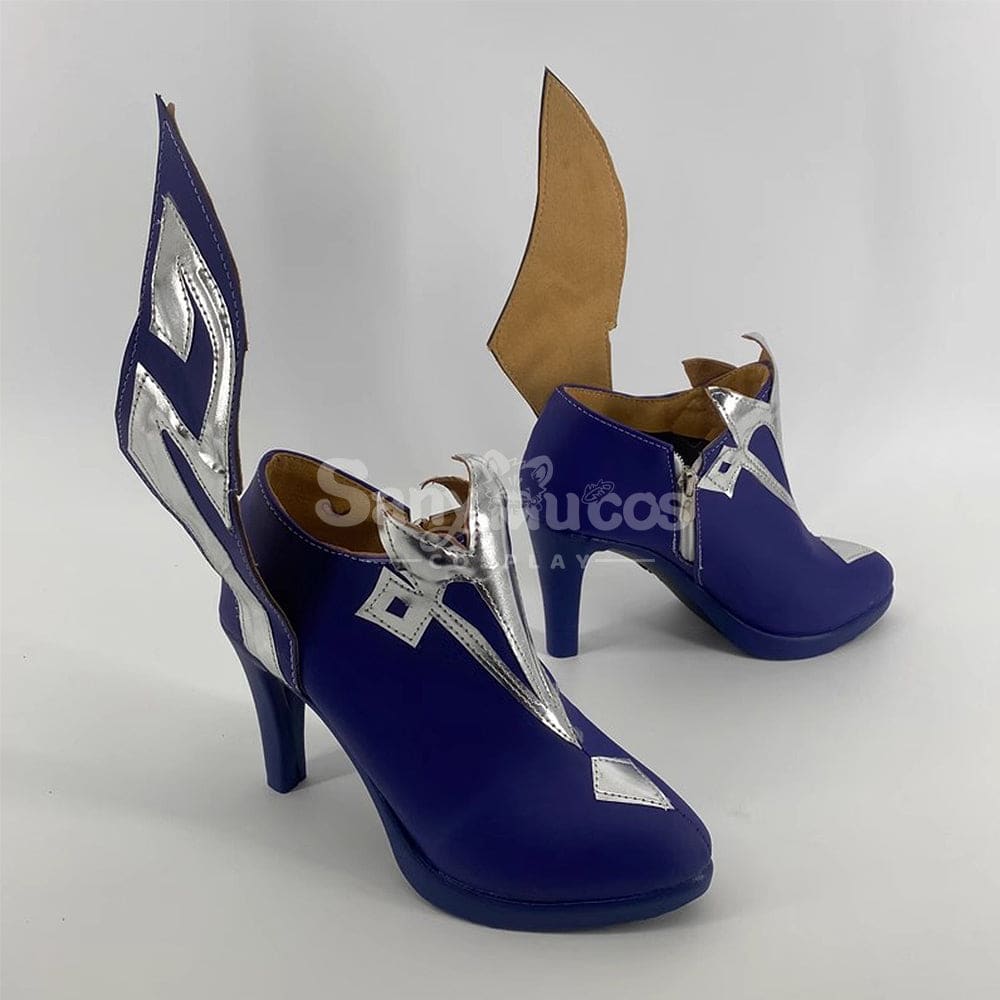 Game Genshin Impact Cosplay Skirk Void Star Cosplay Shoes Cosplay Shoes Boots