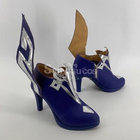 Game Genshin Impact Cosplay Skirk Void Star Cosplay Shoes Cosplay Shoes Boots