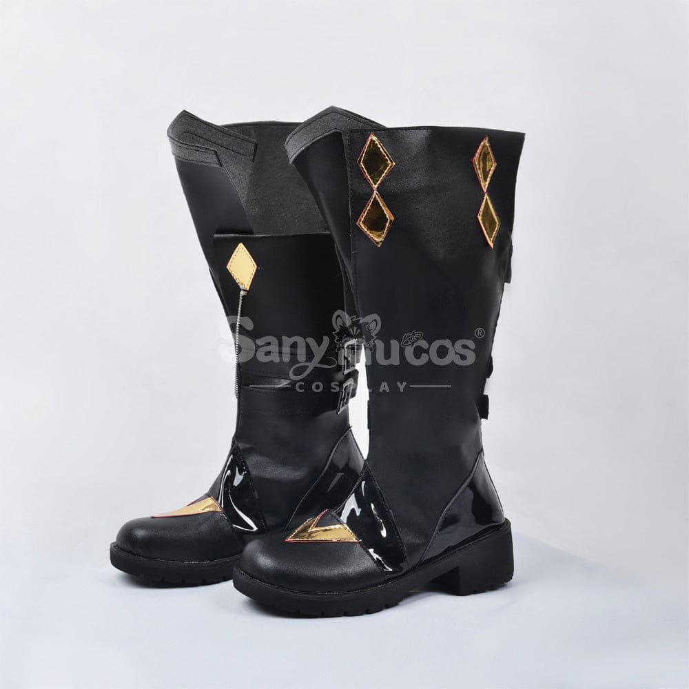 Game Genshin Impact Cosplay Tartaglia Shoes Boots