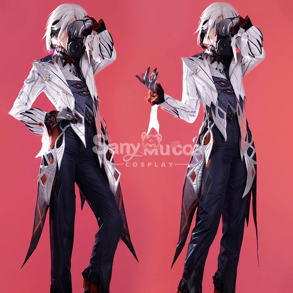 Game Genshin Impact Cosplay The Knave Arlecchino Costume Costumes