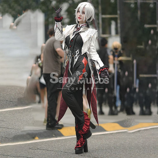 【In Stock】Game Genshin Impact Cosplay The Knave Arlecchino Costume Deluxe Edition Costumes 1000