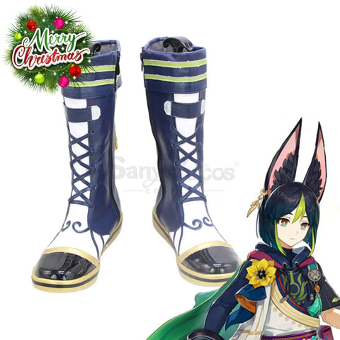 Game Genshin Impact Cosplay Tighnari Shoes Boots
