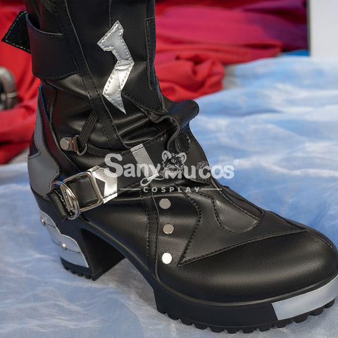 Game Genshin Impact Cosplay Wriothesley Shoes Boots