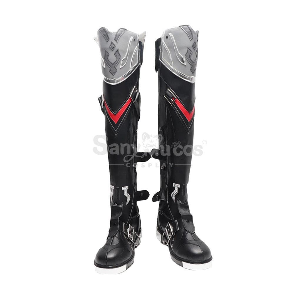 Game Genshin Impact Cosplay Wriothesley Shoes Boots