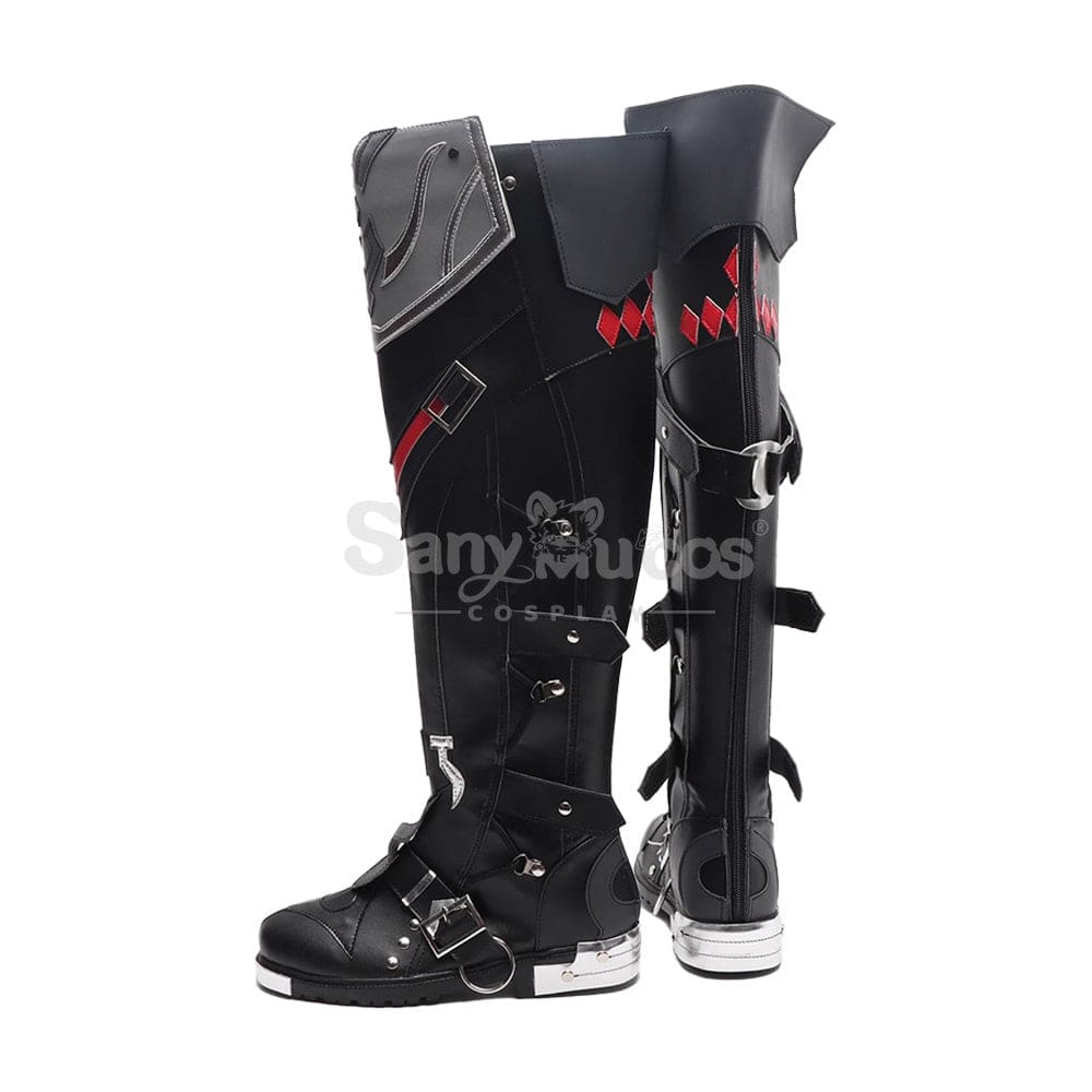 Game Genshin Impact Cosplay Wriothesley Shoes Boots