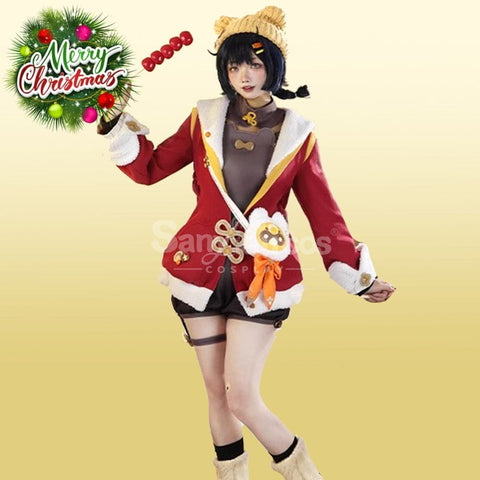 Game Genshin Impact Cosplay Xiangling New Year’s Cheer Cosplay Costume Cosplay Costumes