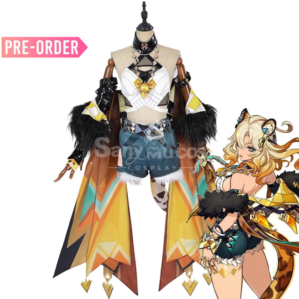 Game Genshin Impact Cosplay Xilonen Costume Premium Edition Costumes