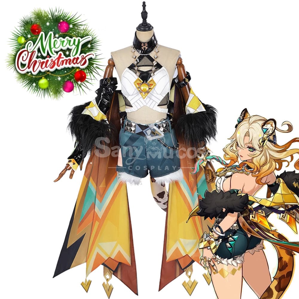 Game Genshin Impact Cosplay Xilonen Costume Premium Edition Costumes