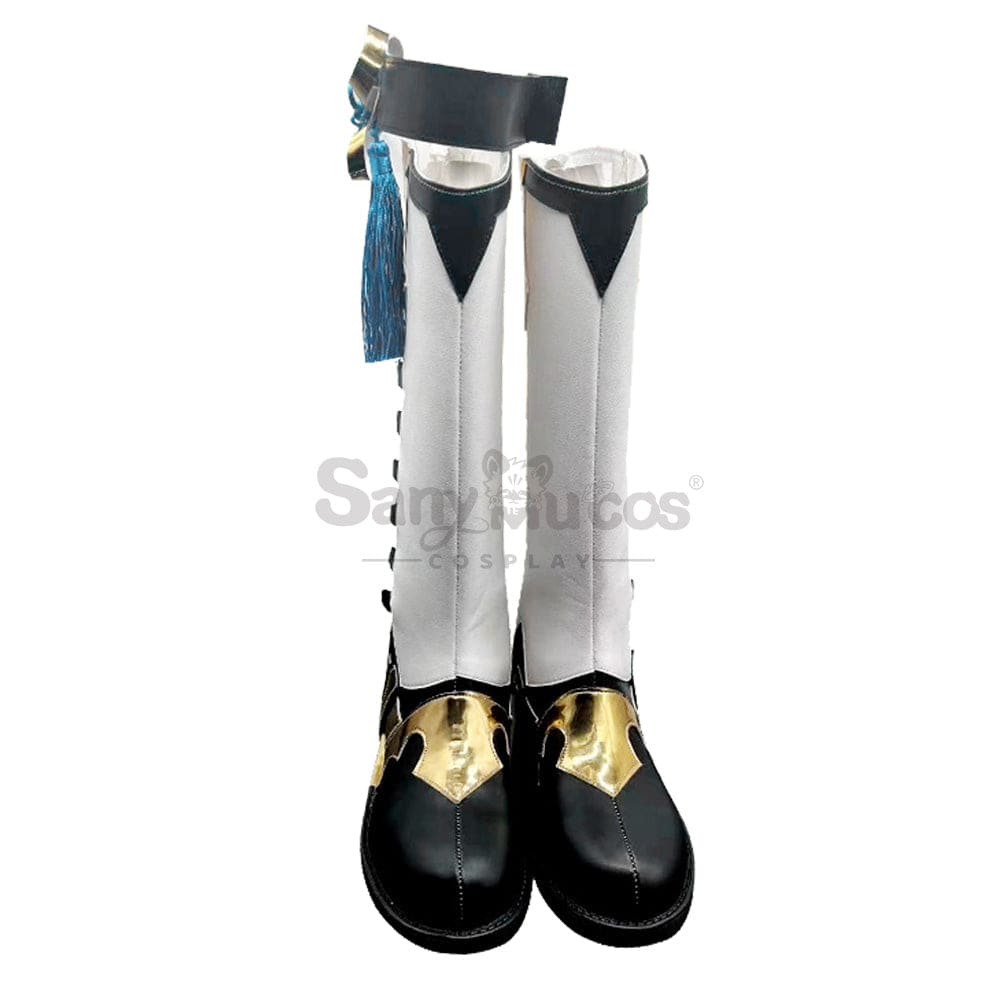 Game Genshin Impact Cosplay Xingqiu Shoes Boots