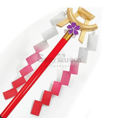 Game Genshin Impact Cosplay Yae Miko Accessory Prop