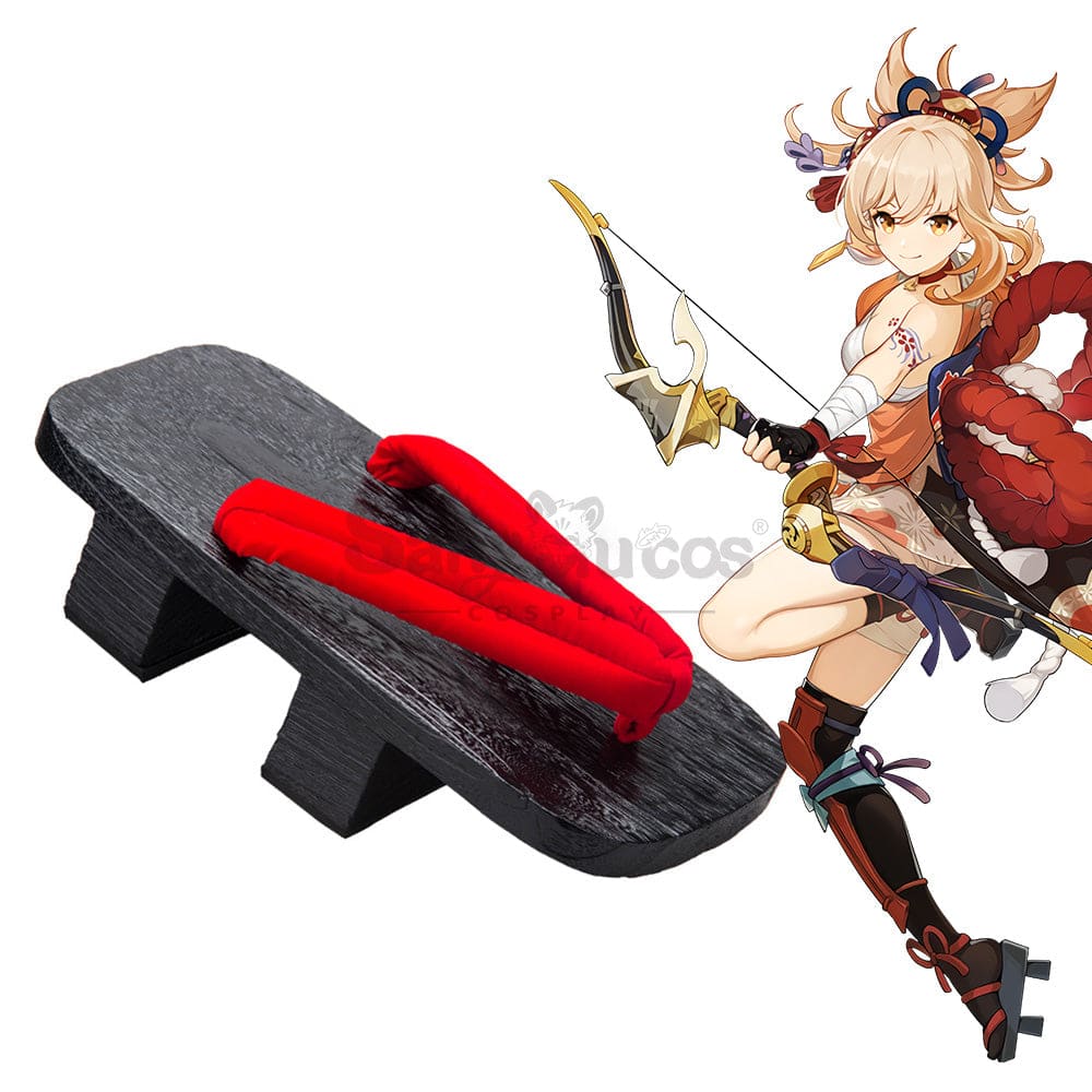 Game Genshin Impact Cosplay Yoimiya Shoes Boots