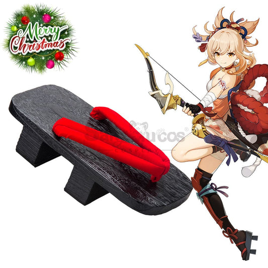 Game Genshin Impact Cosplay Yoimiya Shoes Boots 1000