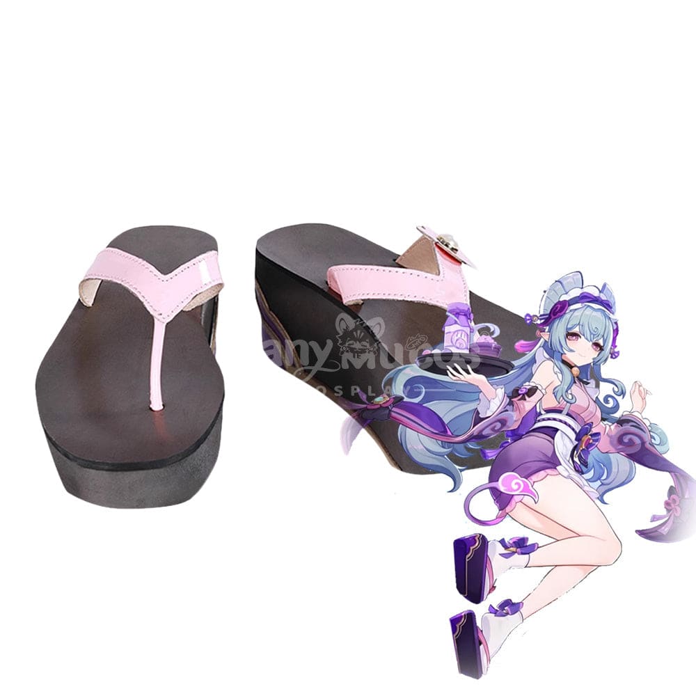 Game Genshin Impact Cosplay Yumemizuki Mizuki Cosplay Shoes Cosplay Shoes Boots