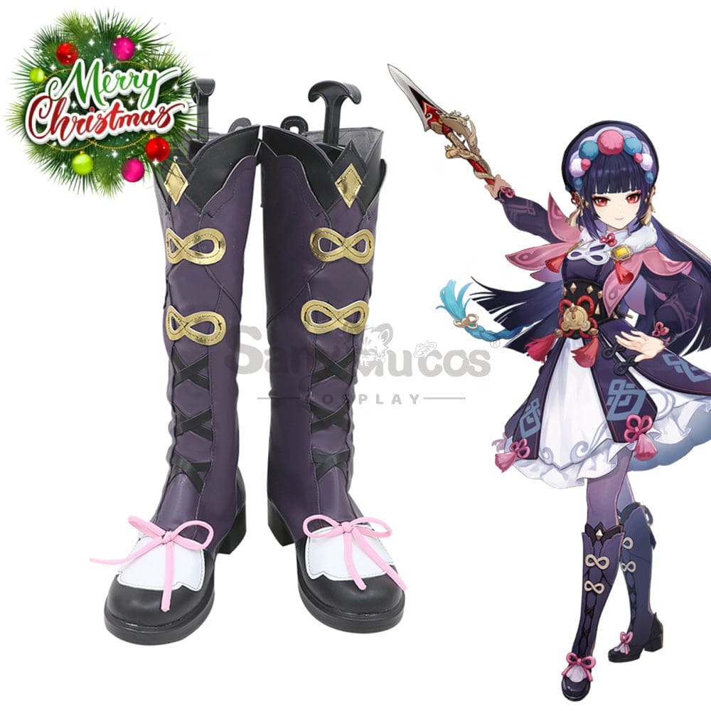 Game Genshin Impact Cosplay Yunjin Shoes Boots