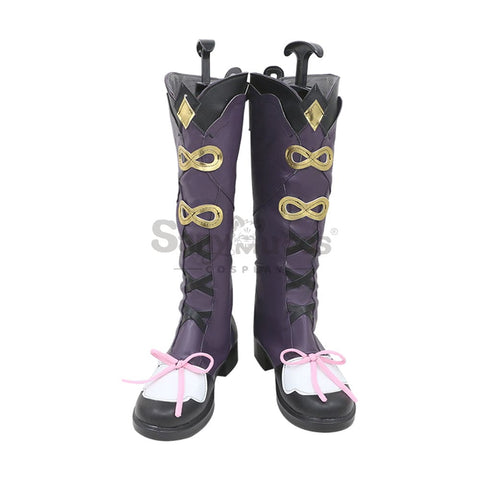 Game Genshin Impact Cosplay Yunjin Shoes Boots