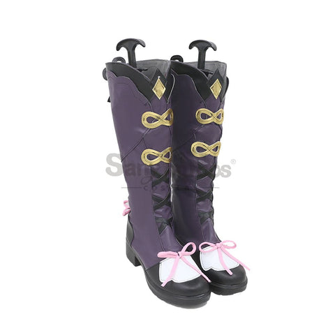 Game Genshin Impact Cosplay Yunjin Shoes Boots