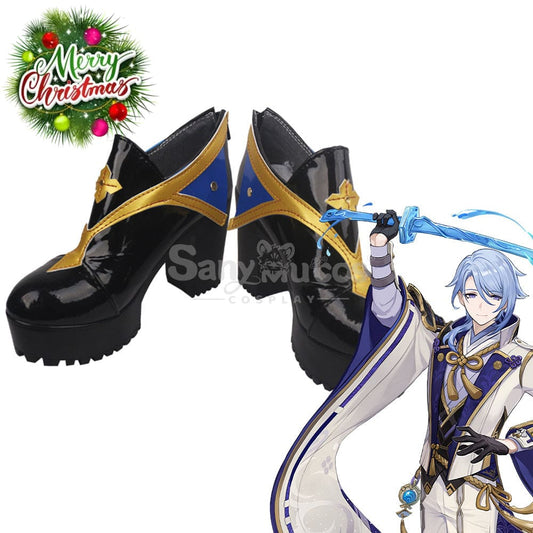 Game Genshin Impact Kamisato Ayato Cosplay Shoes Shoes Boots 1000