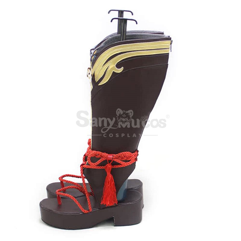 Game Genshin Impact Shikanoin Heizou Cosplay Shoes Shoes Boots