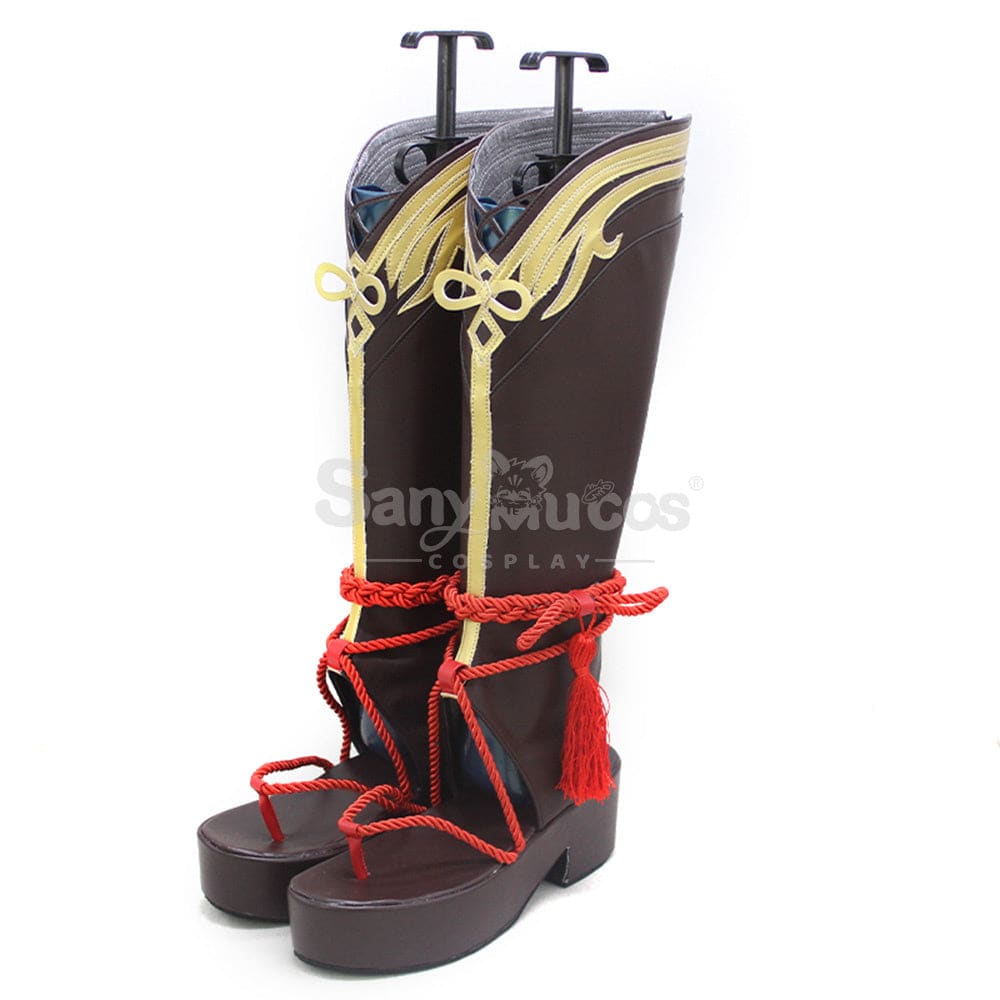 Game Genshin Impact Shikanoin Heizou Cosplay Shoes Shoes Boots