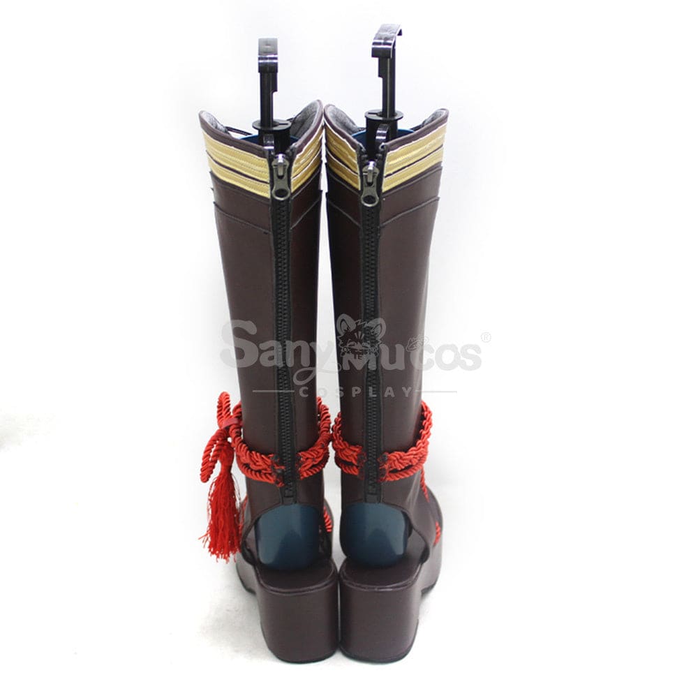 Game Genshin Impact Shikanoin Heizou Cosplay Shoes Shoes Boots