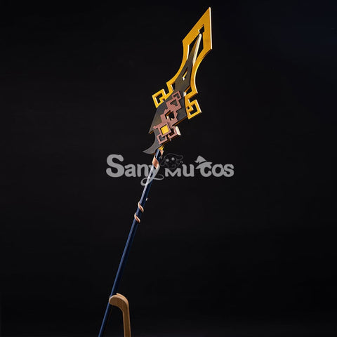 Game Genshin Impact Vortex Vanquisher Cosplay Zhongli Accessory Prop