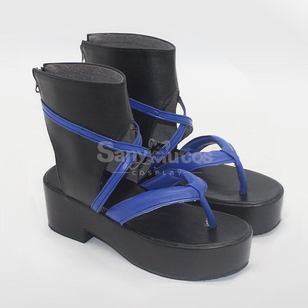 Game Genshin Impact Wanderer Scaramouche Cosplay Shoes Boots