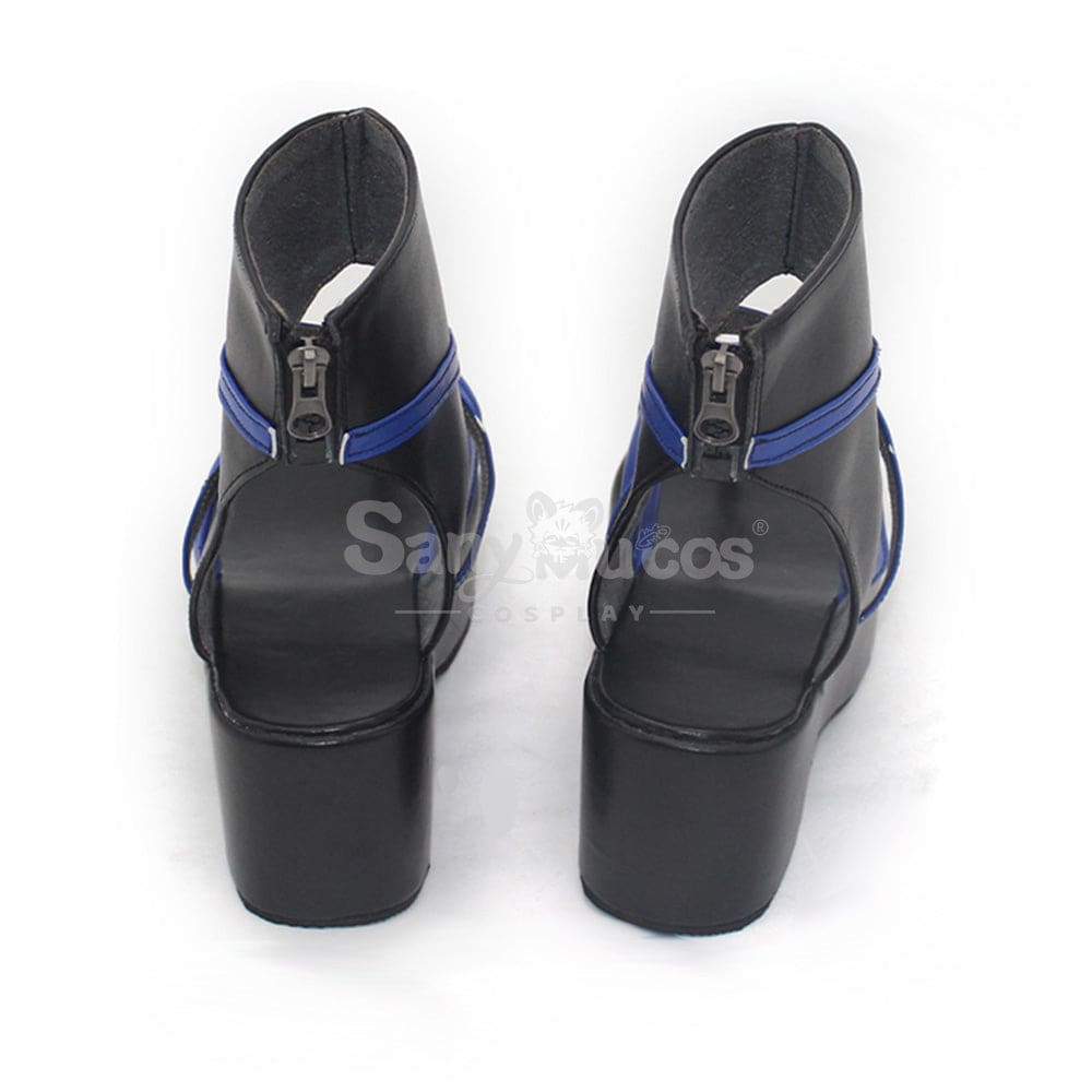 Game Genshin Impact Wanderer Scaramouche Cosplay Shoes Boots