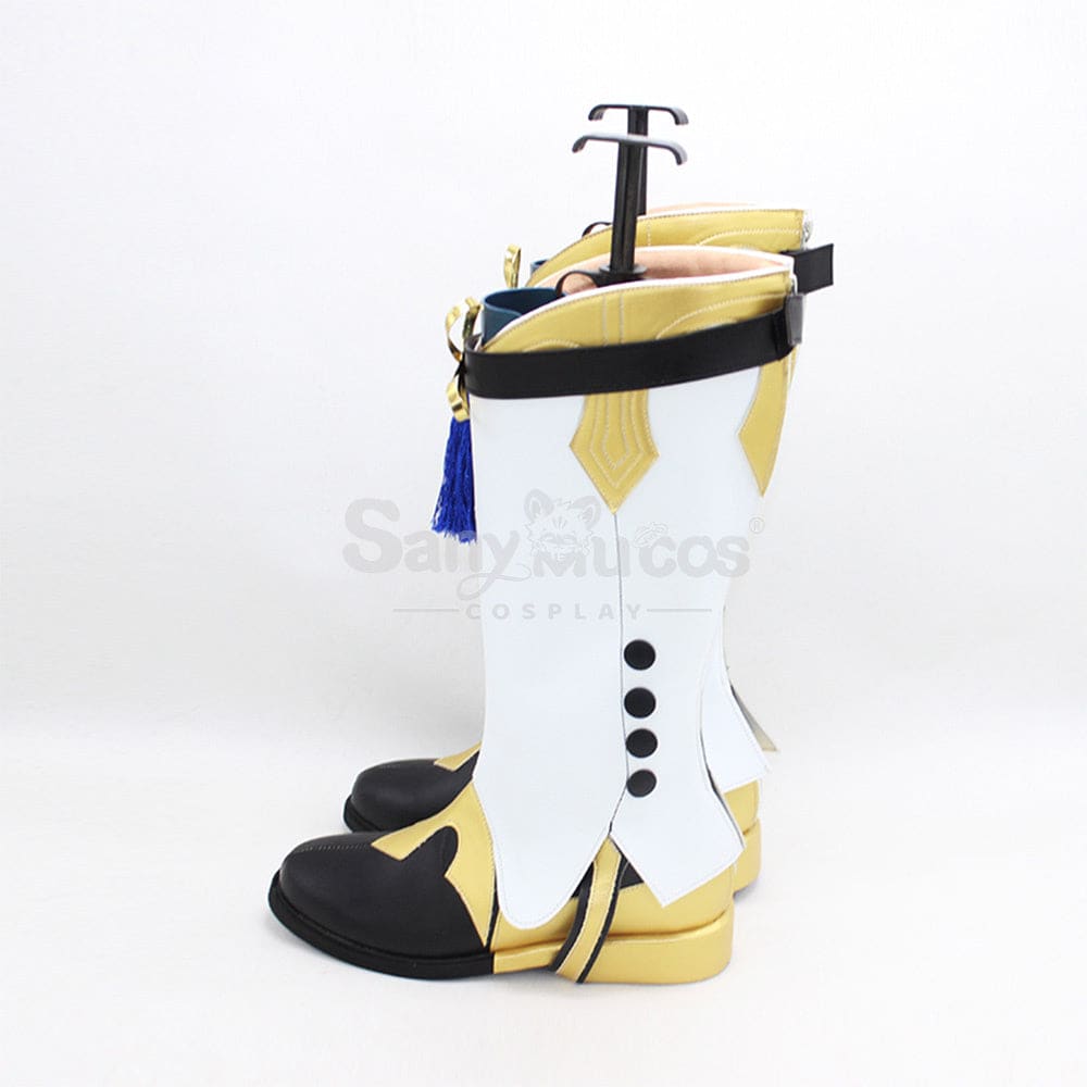 Game Genshin Impact Xingqiu Cosplay Shoes Boots