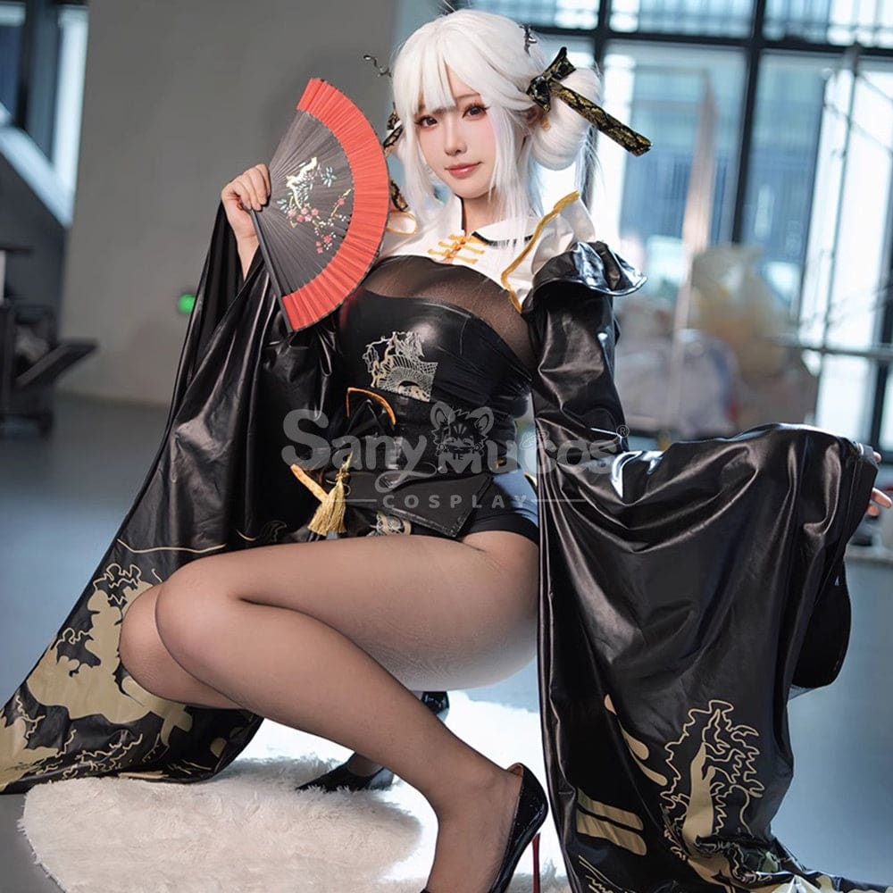 Game Goddess Of Victory: Nikke Cosplay Blanc/Noir Costume Costumes