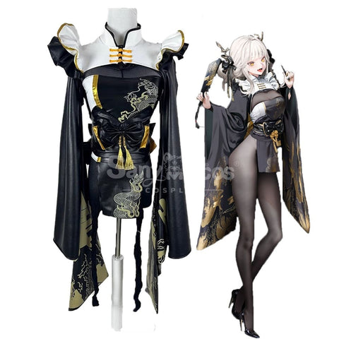 Game Goddess Of Victory: Nikke Cosplay Blanc/Noir Costume Costumes