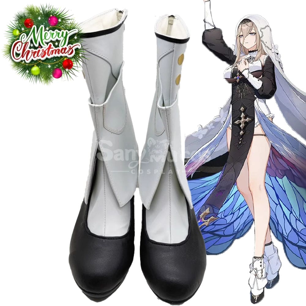 Game Honkai Impact 3Rd Cosplay Aponia Shoes Boots