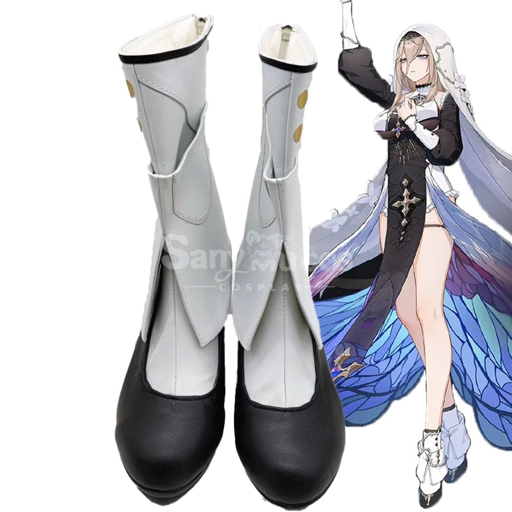 Game Honkai Impact 3Rd Cosplay Aponia Shoes Boots