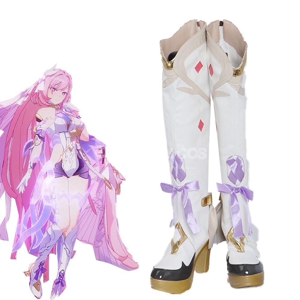 Game Honkai Impact 3rd Cosplay Herrscher of Human: Ego Cosplay Shoes Cosplay Shoes Boots