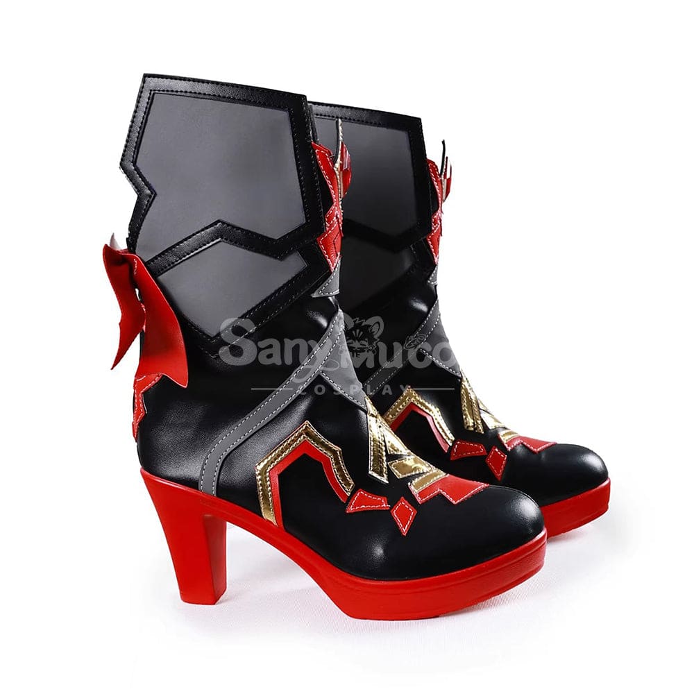 Game Honkai Impact 3rd Cosplay Lunar Vow: Crimson Love Cosplay Shoes Cosplay Shoes Boots