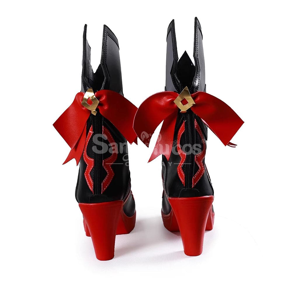 Game Honkai Impact 3rd Cosplay Lunar Vow: Crimson Love Cosplay Shoes Cosplay Shoes Boots