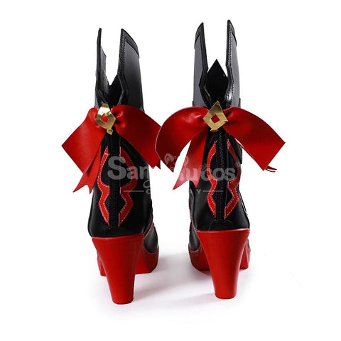 Game Honkai Impact 3rd Cosplay Lunar Vow: Crimson Love Cosplay Shoes Cosplay Shoes Boots