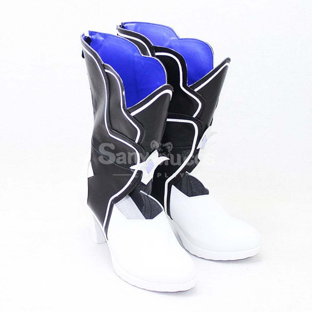 Game Honkai Impact 3rd Cosplay Stygian Nymph Seele White/Black Cosplay Shoes Cosplay Shoes Boots