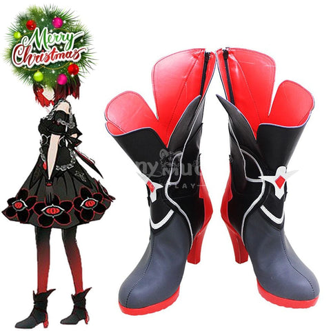 Game Honkai Impact 3rd Cosplay Stygian Nymph Seele White/Black Cosplay Shoes Cosplay Shoes Boots