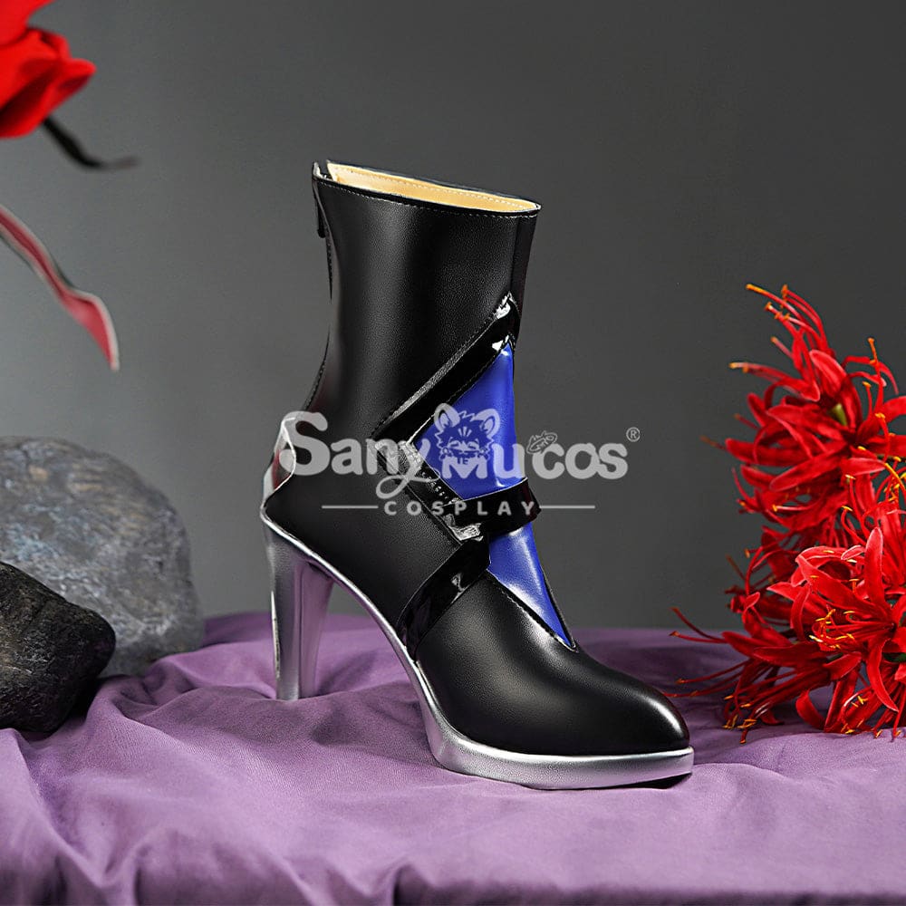 Game Honkai: Star Rail Cosplay Acheron Shoes Boots