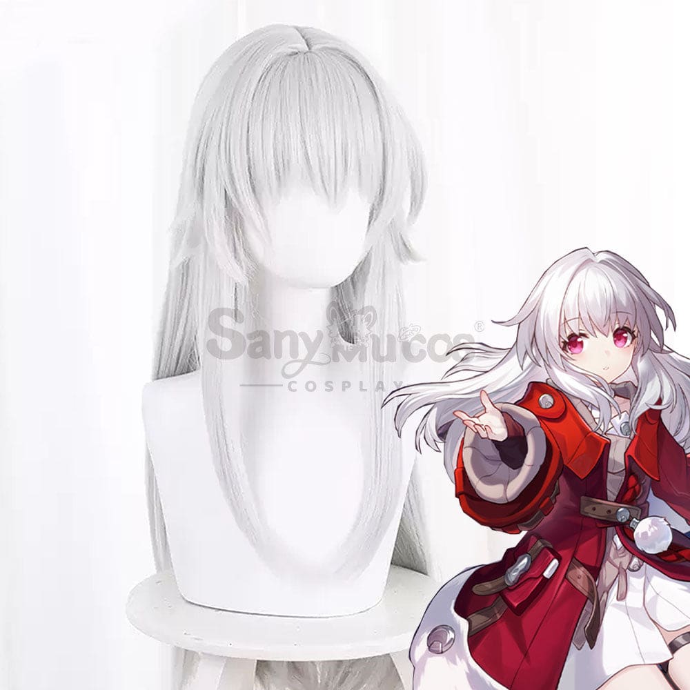 Game Honkai: Star Rail Cosplay Belobog Clara Wig Wigs