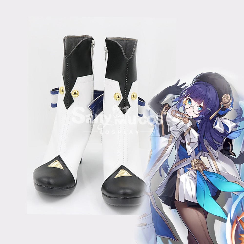 Game Honkai: Star Rail Cosplay Belobog Pela Shoes Boots