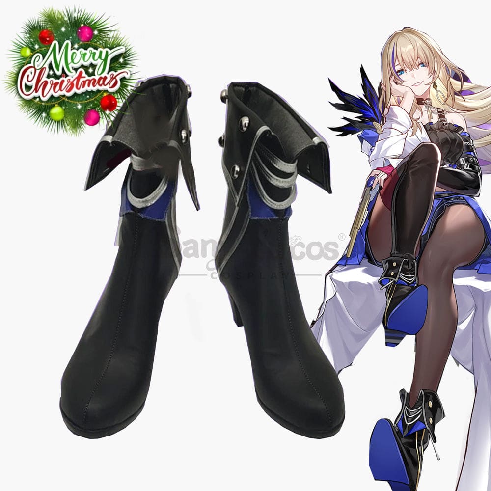 Game Honkai: Star Rail Cosplay Belobog Serval Shoes Boots