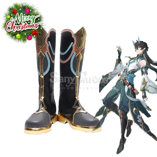 Game Honkai: Star Rail Cosplay Dan Heng Imbibitor Lunae Shoes Boots 1000