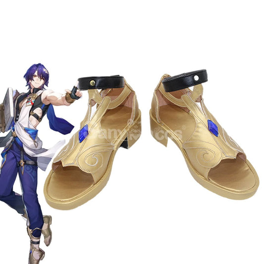 Game Honkai: Star Rail Cosplay Dr. Ratio Cosplay Shoes Cosplay Shoes Boots 1000