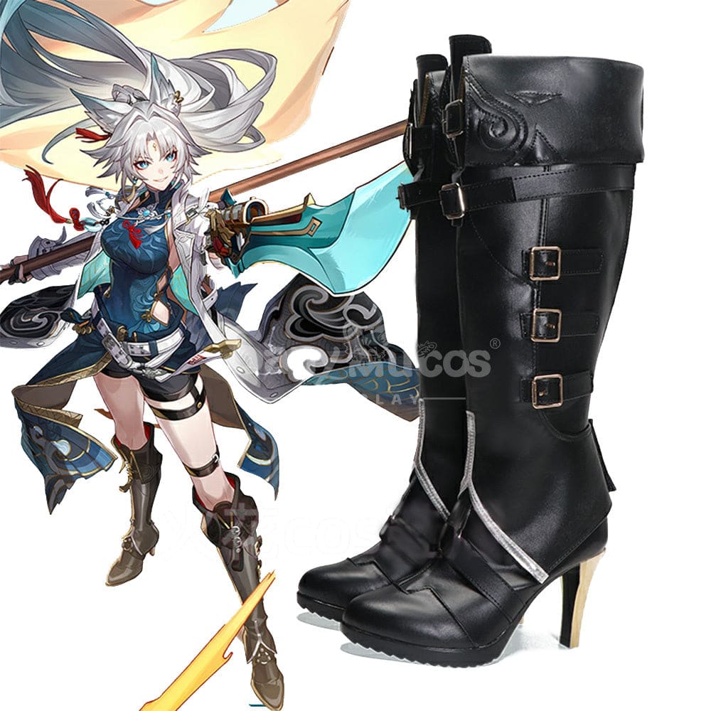 Game Honkai: Star Rail Cosplay Feixiao Shoes Boots